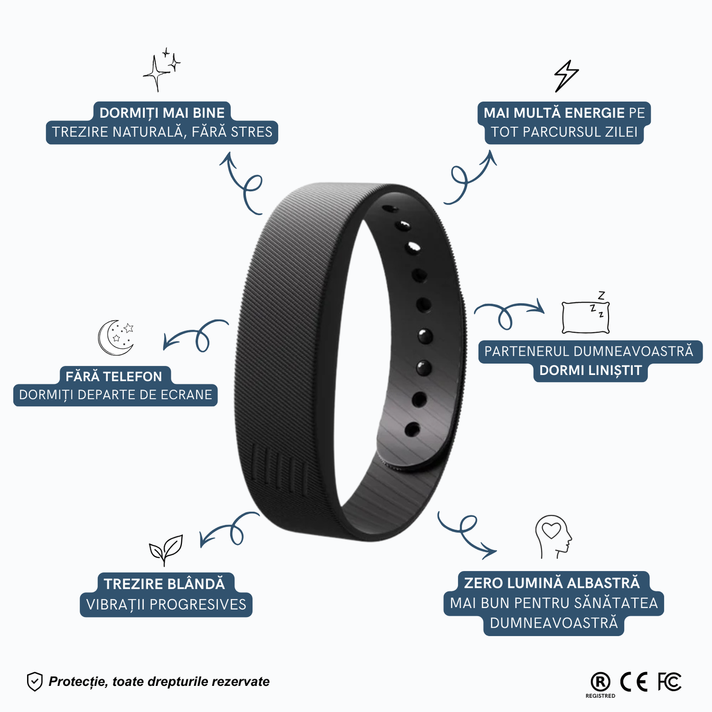 Alarmă vibratoare EasyWake