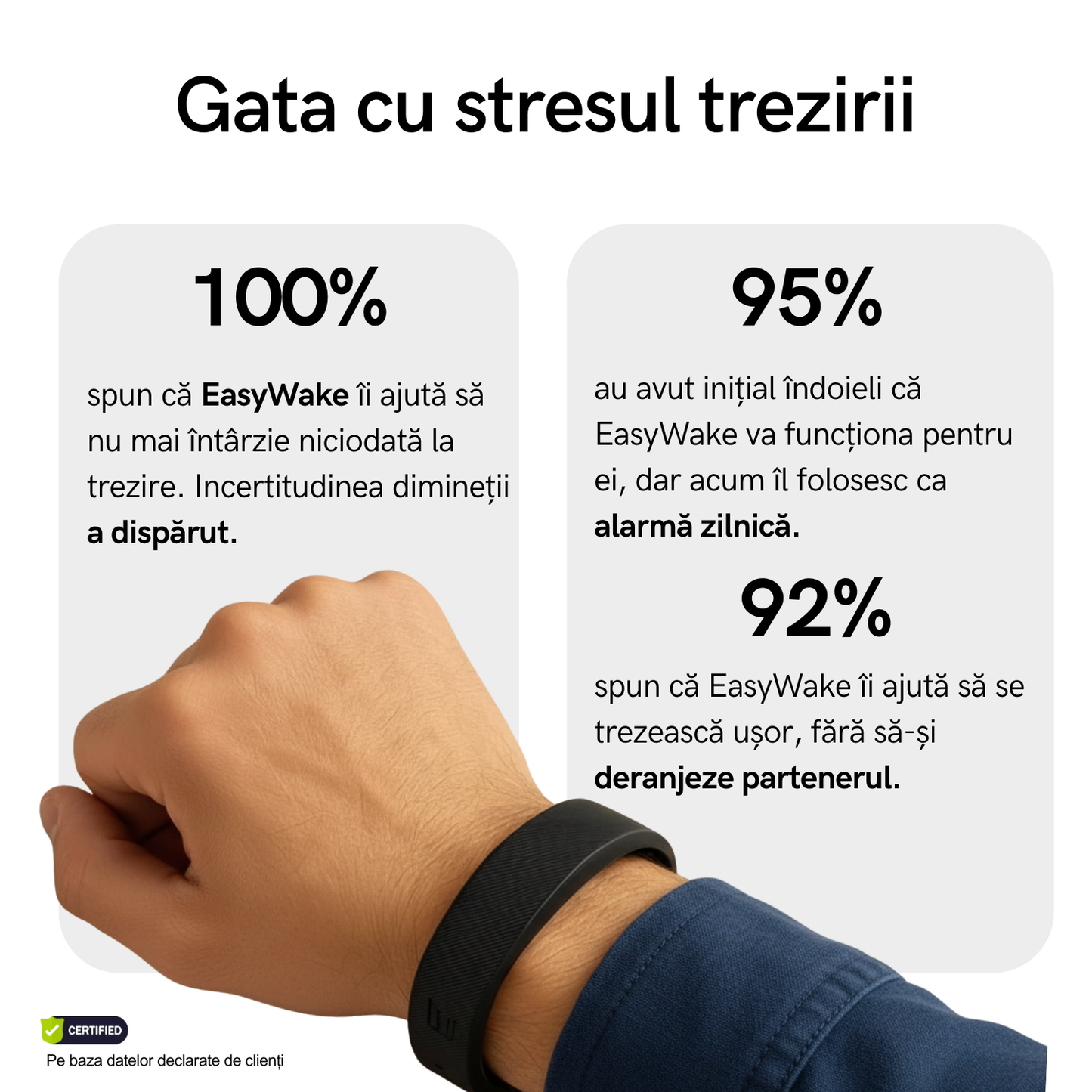 Alarmă vibratoare EasyWake